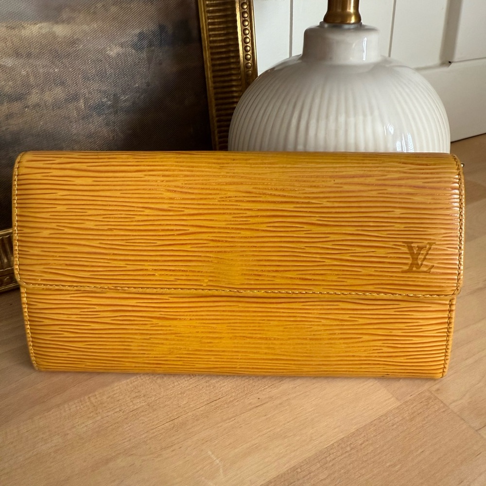 Louis Vuitton Mustard Yellow Wallet